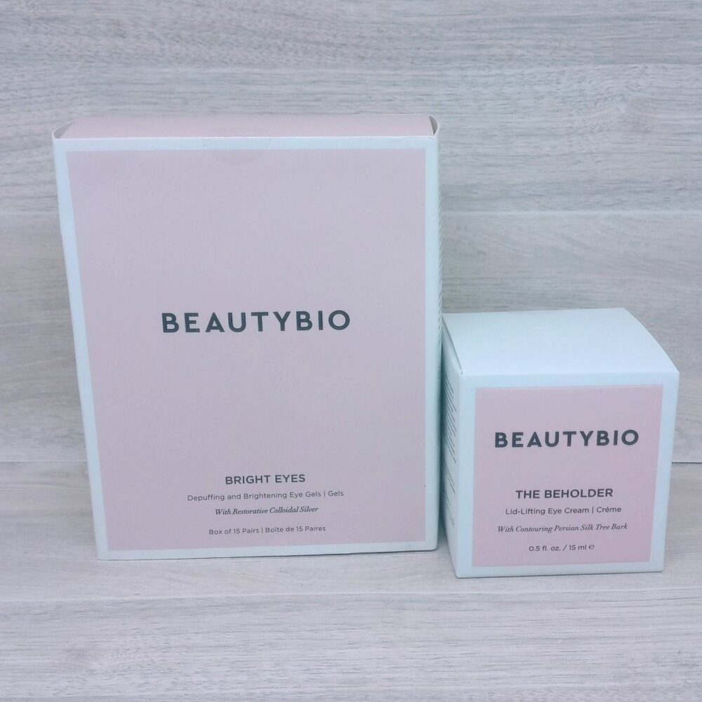 💙BEAUTY BIO The Beholder Lid-Lifting Eye Cream + Depuffing Eye Gels